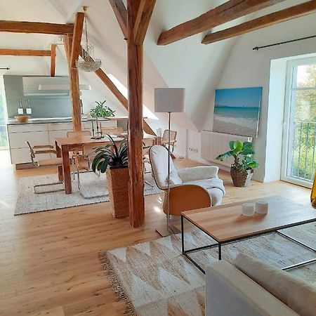 Luxurioeses Loft Mit Schoenem Blick Tremsbüttel Exteriör bild