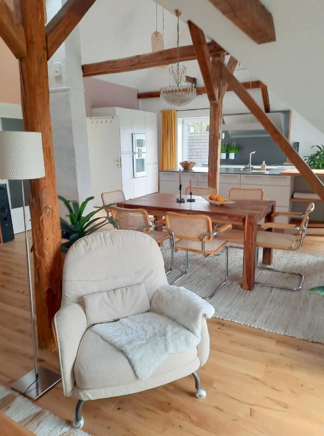 Luxurioeses Loft Mit Schoenem Blick Tremsbüttel Exteriör bild